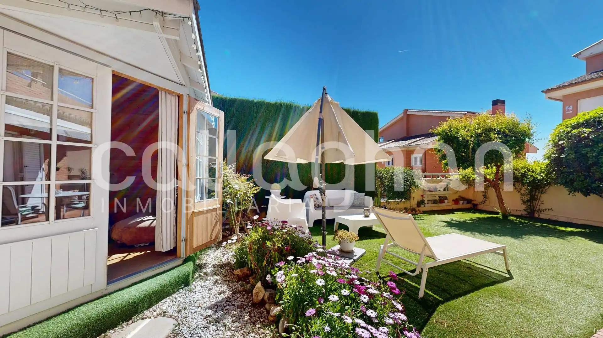 Garden of Ground floor for sale in Valencia  with Air Conditioner, Private garden and Storage room