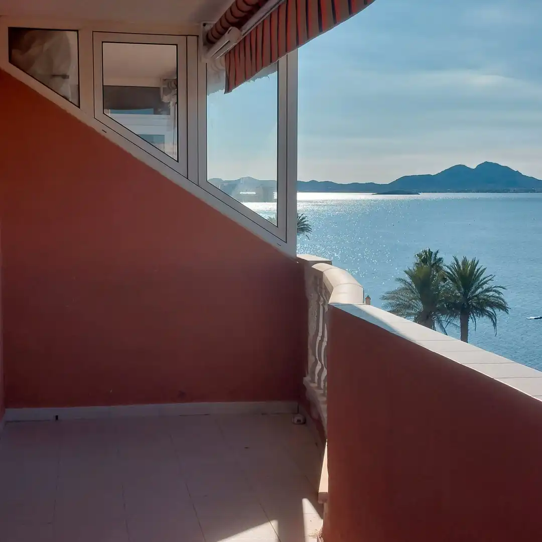 Schlafzimmer von Wohnungen zur Miete in La Manga del Mar Menor mit Terrasse, Möbliert und Ofen