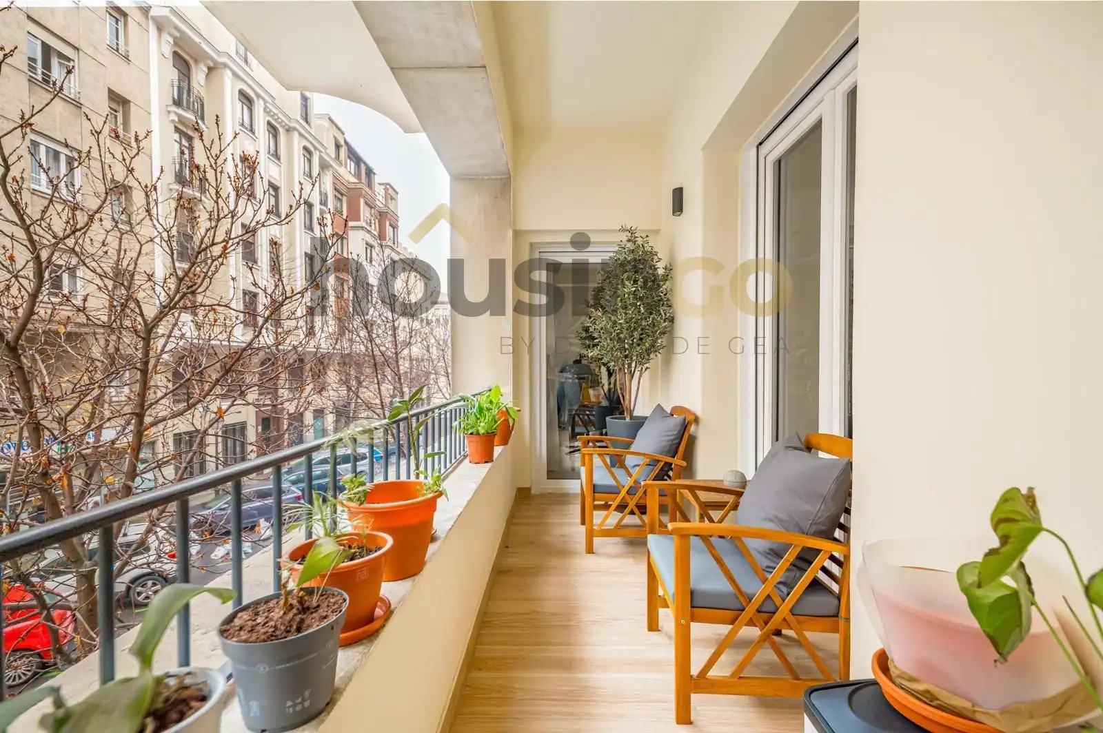 Terrasse von Wohnung zum Verkauf in Madrid mit Heizung, Terrasse und Abstellraum