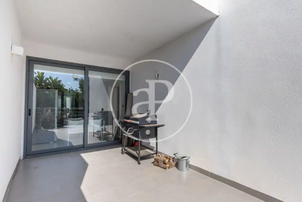 Terrassa de Casa adosada en venda en Oropesa del Mar / Orpesa amb Aire condicionat, Calefacció i Jardí privat