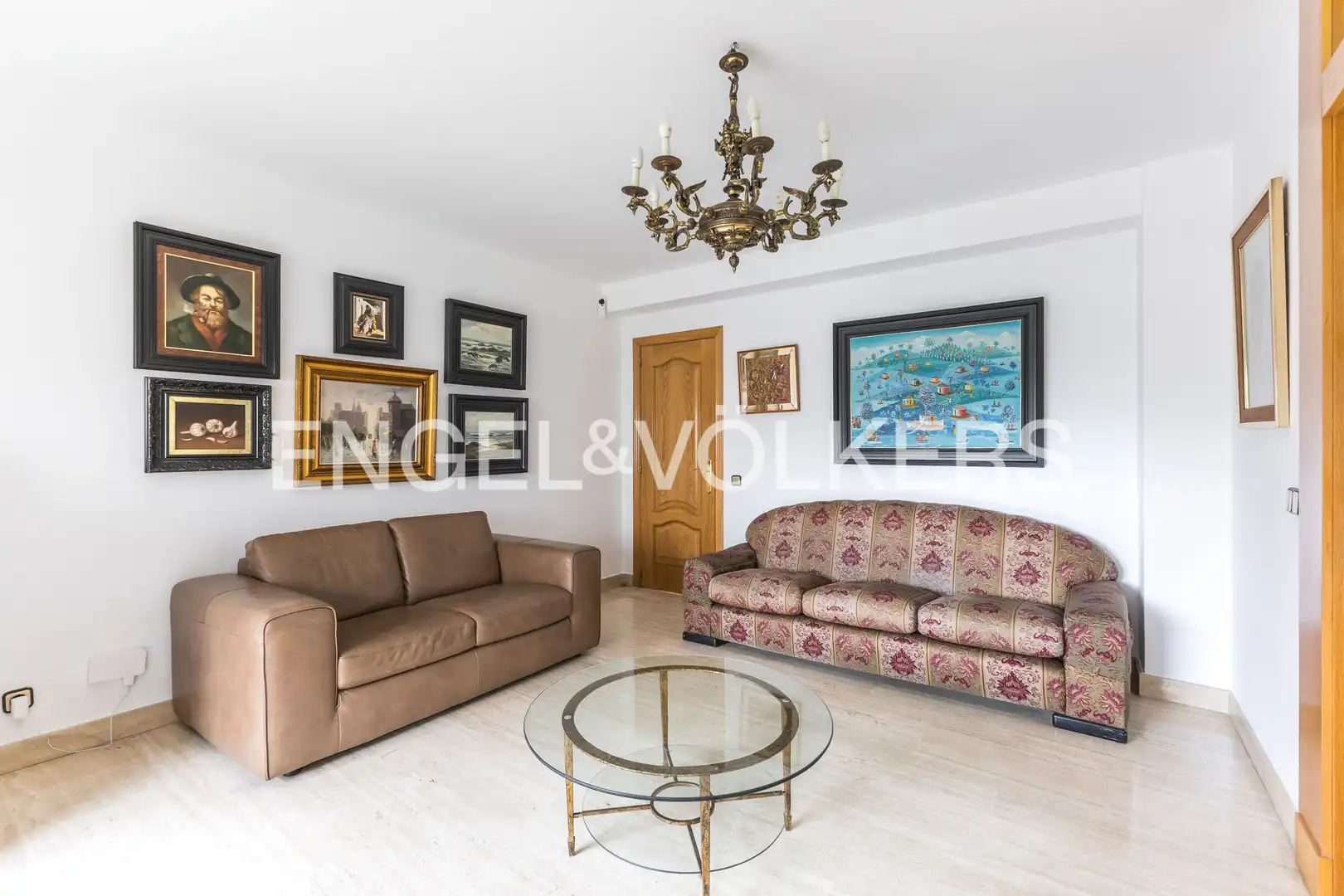 Wohnzimmer von Wohnung zum Verkauf in Madrid mit Klimaanlage, Heizung und Abstellraum