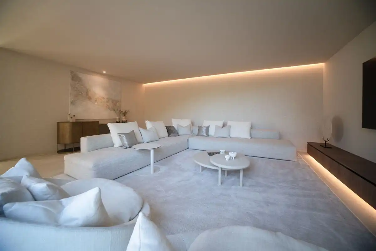 Sala de estar de Casa o chalet en venta en Sotogrande con Aire acondicionado, Jardín privado y Terraza