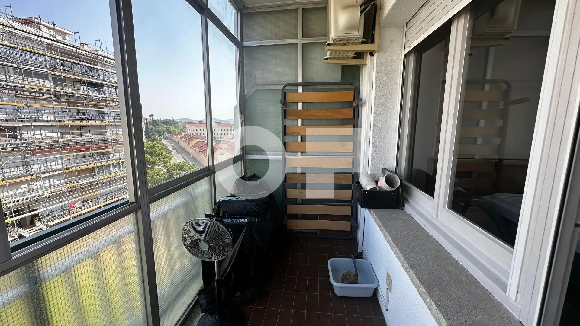 Terrasse von Wohnung zur Miete in Barcelona mit Parkett, Terrasse und Alarm