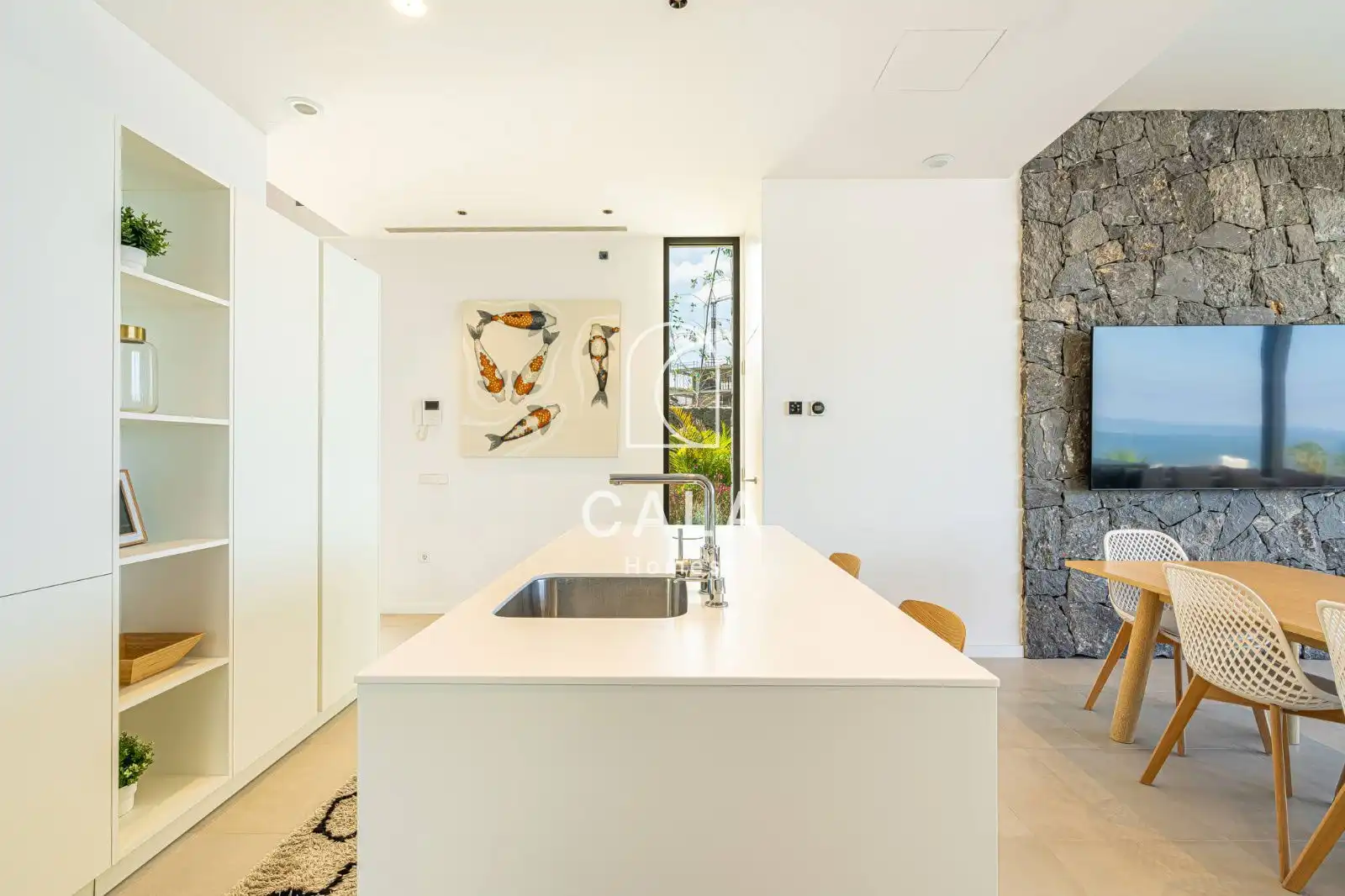 Cocina de Casa o chalet en venta en Guía de Isora con Aire acondicionado, Calefacción y Terraza