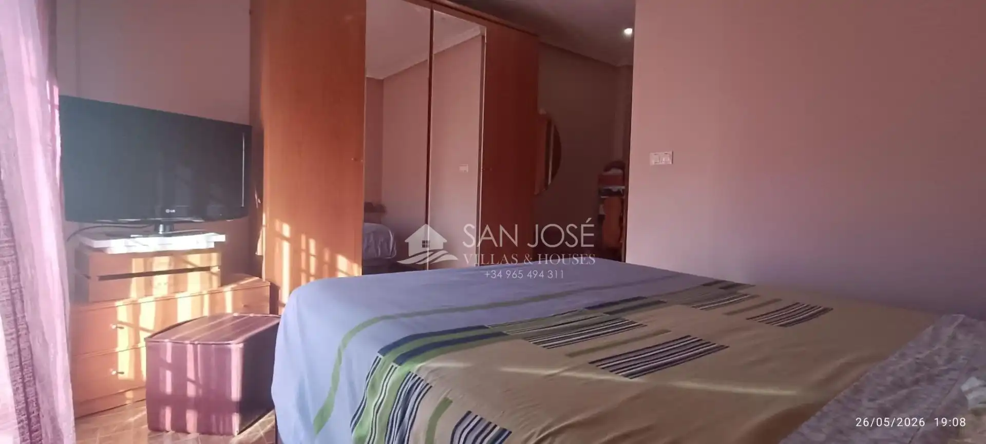Dormitori de Casa o xalet en venda en Aspe amb Jardí privat i Balcó