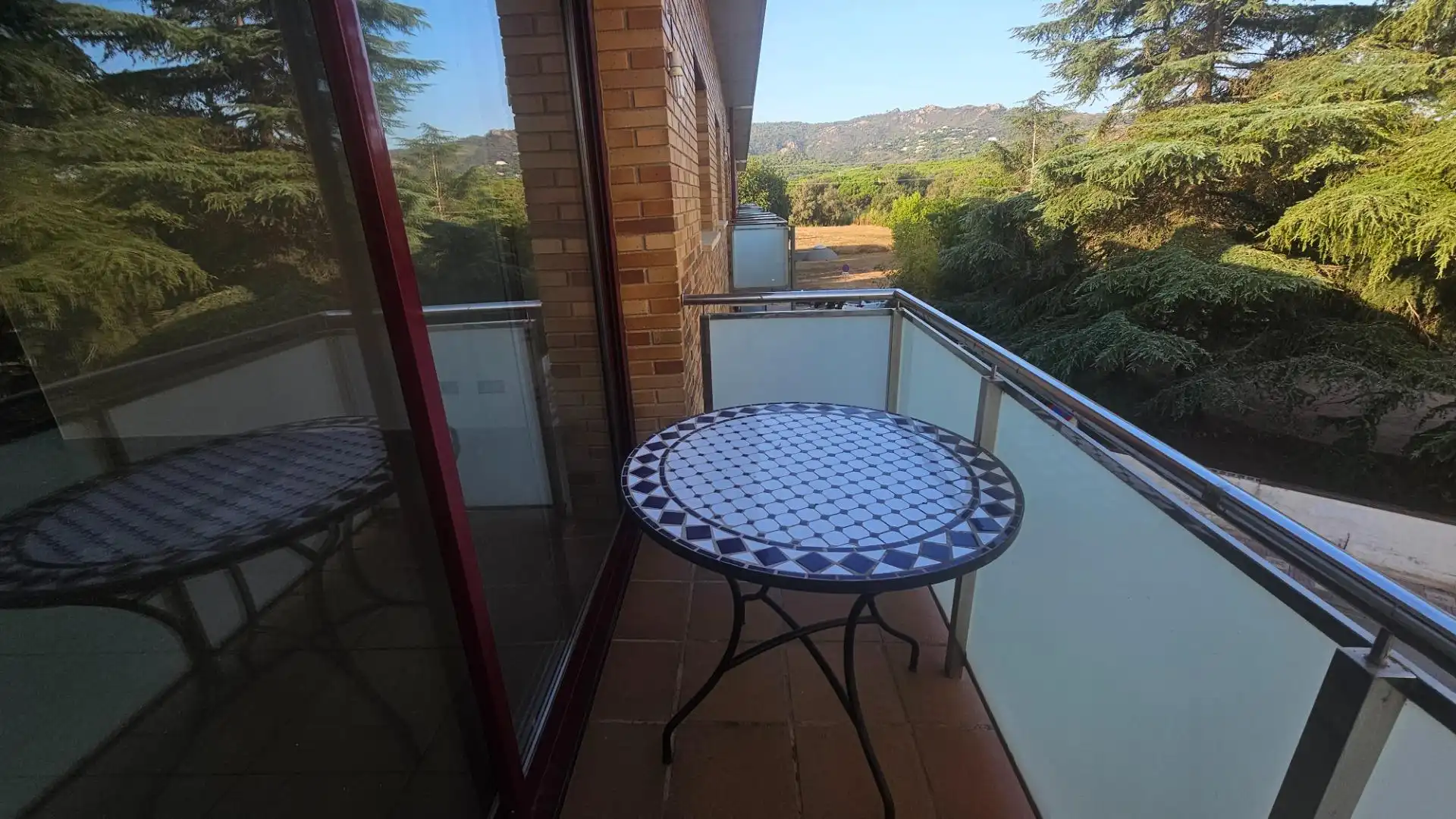 Terraza de Apartamento en venta en Santa Cristina d'Aro con Calefacción, Terraza y Amueblado