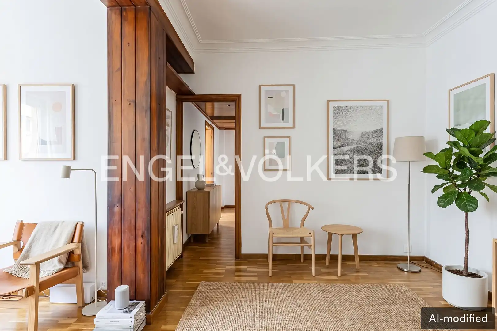 Sala d'estar de Pis en venda en Gràcia