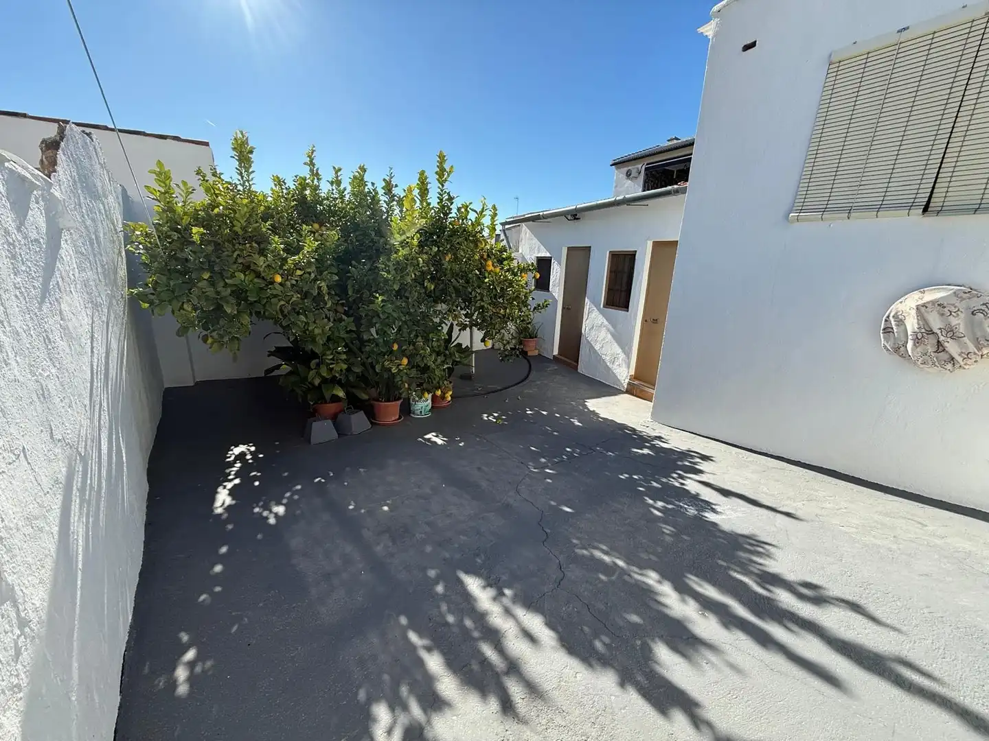 Vista exterior de Casa o chalet en venta en Villanueva de Algaidas con Aire acondicionado, Calefacción y Jardín privado