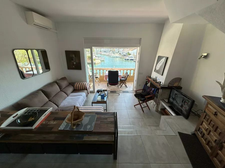 Living room of House or chalet for sale in Empuriabrava  with Heating and Furnished
