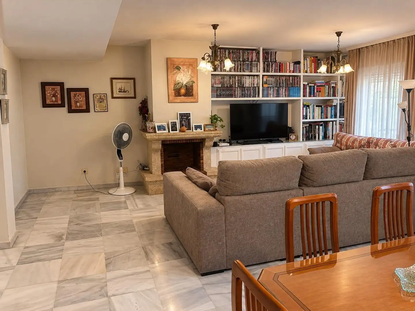 Sala d'estar de Casa adosada en venda en Aljamar