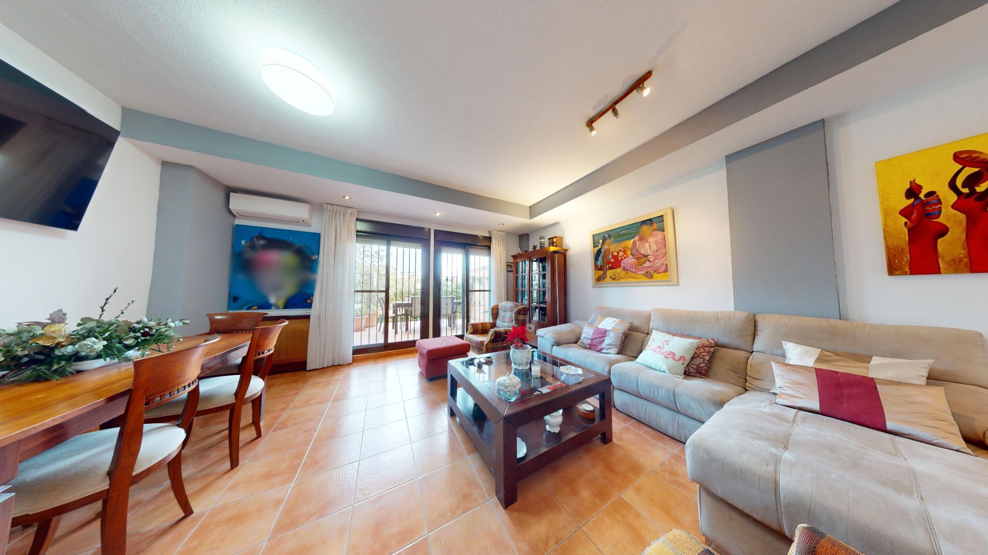 Living room of House or chalet for sale in Sant Joan d'Alacant  with Air Conditioner, Heating and Terrace
