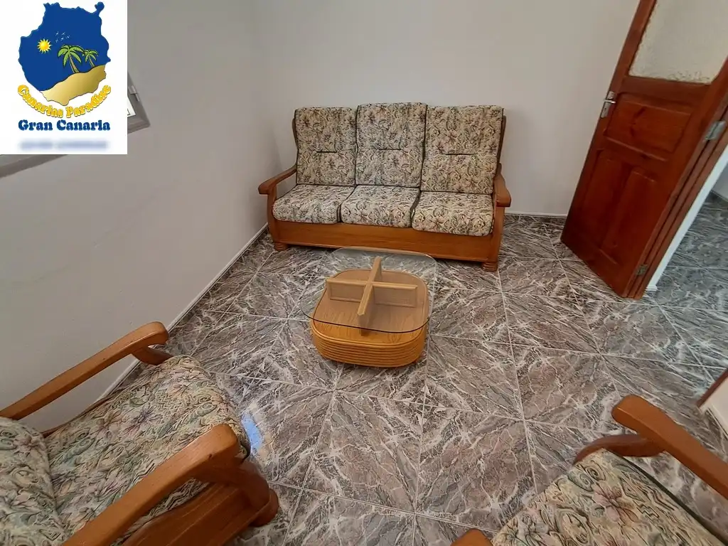 Wohnzimmer von Wohnung zum Verkauf in Mogán mit Privatgarten und Terrasse