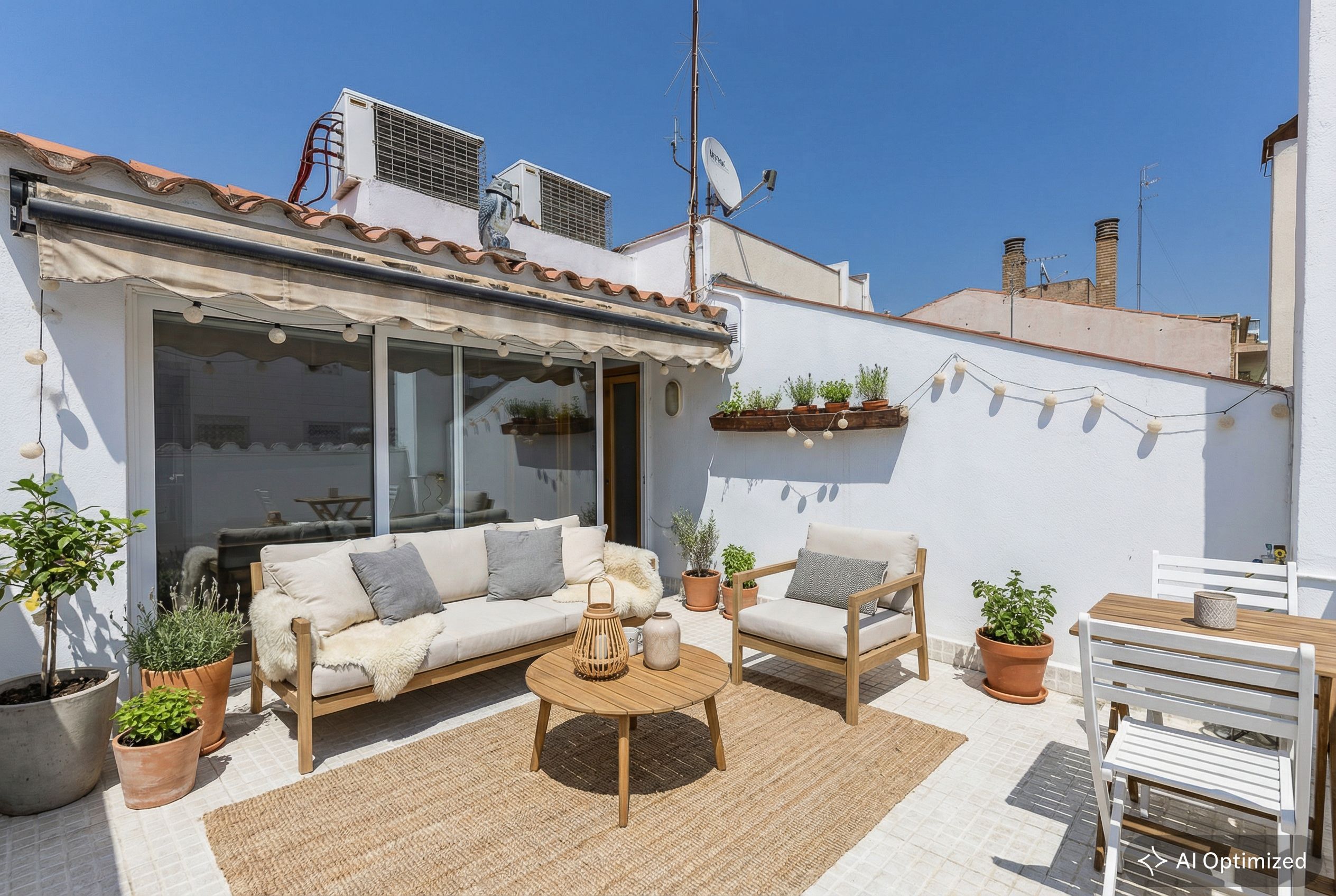 Terraza de Dúplex en venta en Terrassa con Aire acondicionado, Calefacción y Terraza