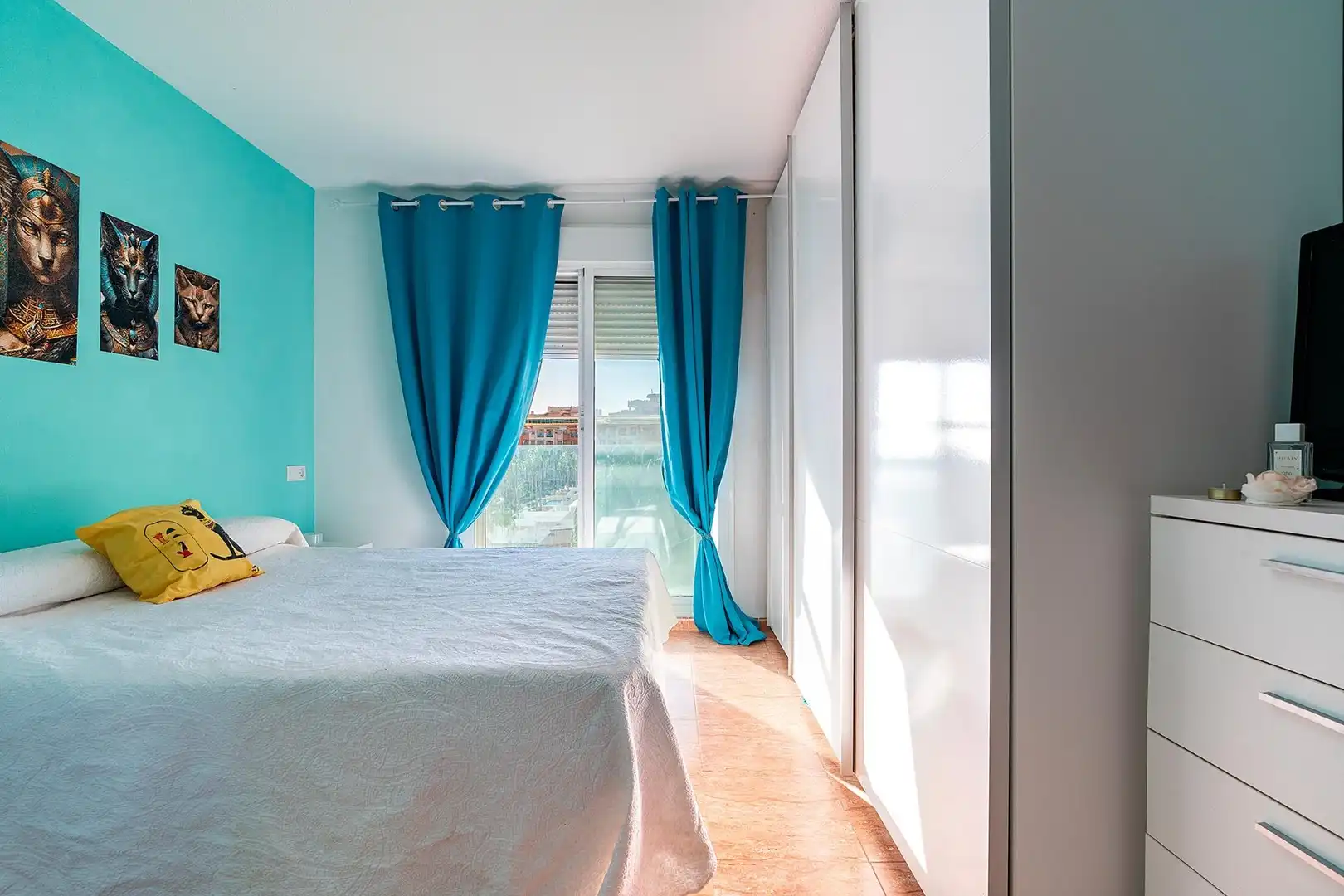 Bedroom of Flat for sale in El Ejido  with Air Conditioner, Heating and Terrace