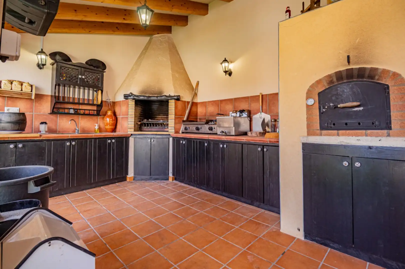 Cocina de Casa o chalet de alquiler en L'Alfàs del Pi con Aire acondicionado, Calefacción y Jardín privado