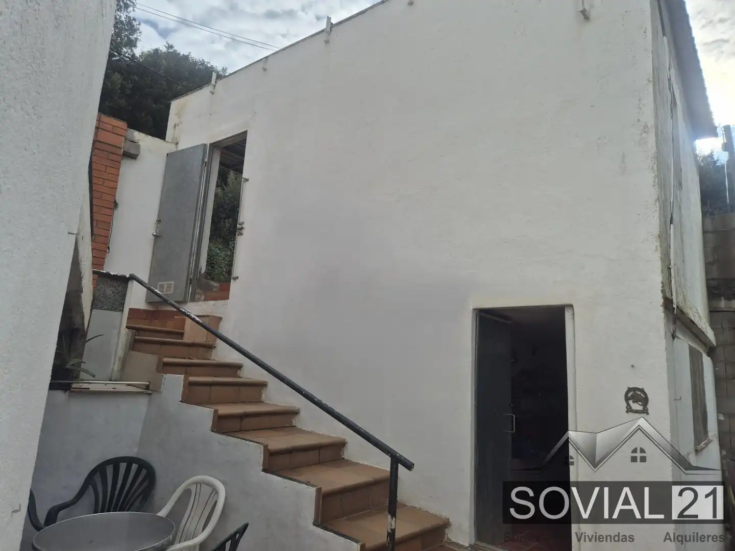 Vista exterior de Casa o chalet en venta en Barcelona con Jardín privado y Terraza