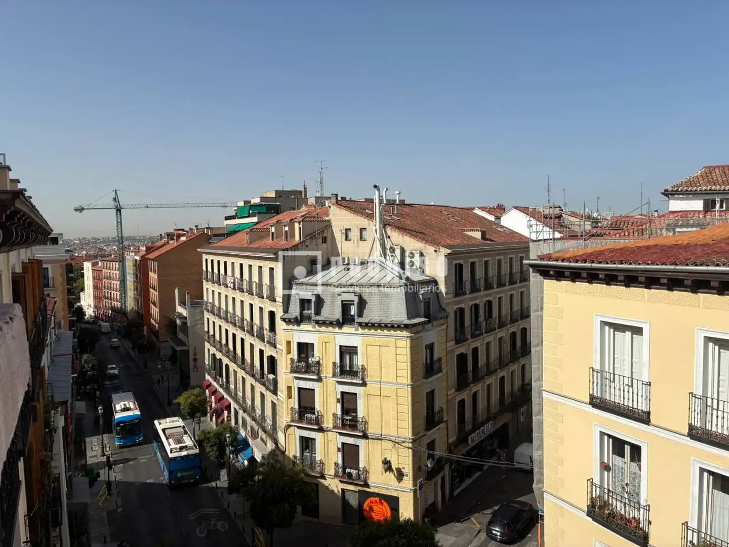 Exterior view of Flat for rent in Madrid  with Air Conditioner and Furnished