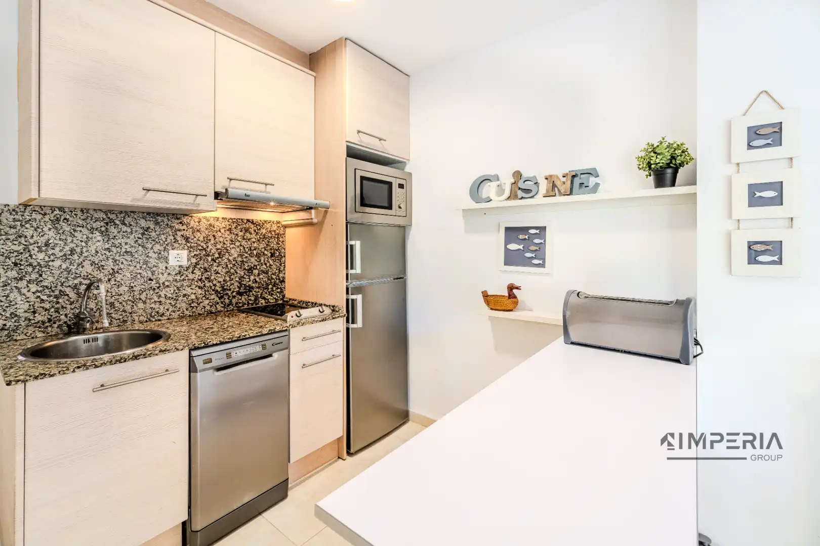 Küche von Wohnung zum Verkauf in L'Ametlla de Mar  mit Klimaanlage, Heizung und Terrasse