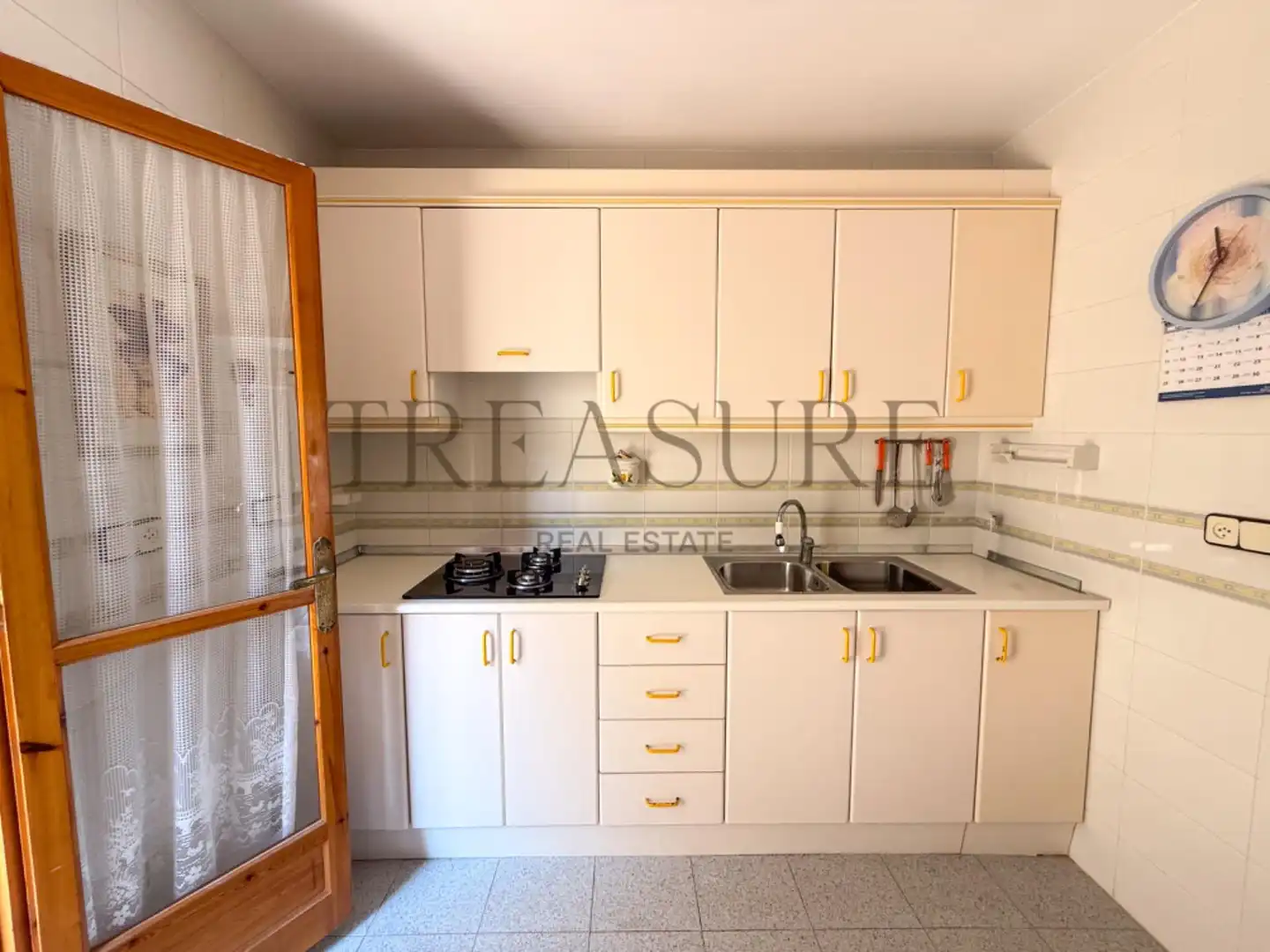 Cocina de Casa adosada en venta en Mazarrón con Aire acondicionado, Calefacción y Terraza