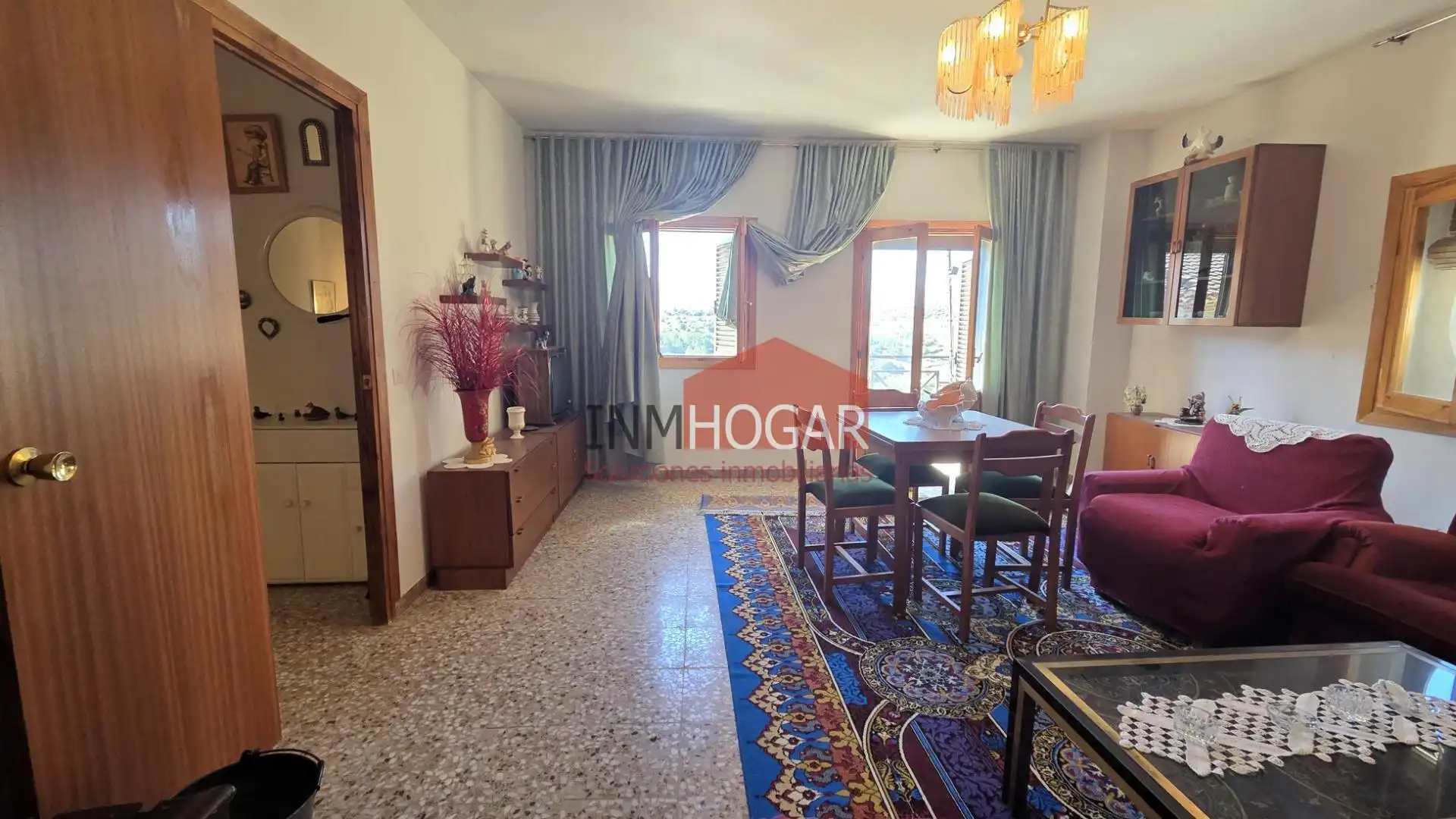 Sala de estar de Casa o chalet en venta en San Juan de la Nava con Terraza y Amueblado