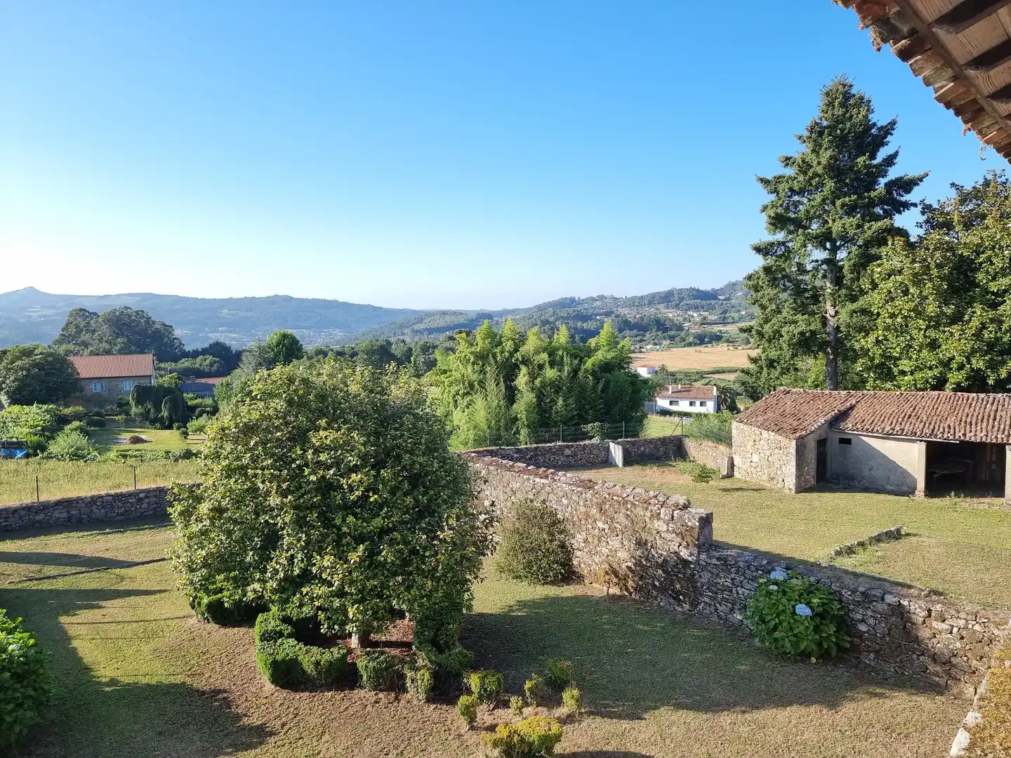 Garten von Country house zum Verkauf in A Estrada  mit Privatgarten, Parkett und Terrasse