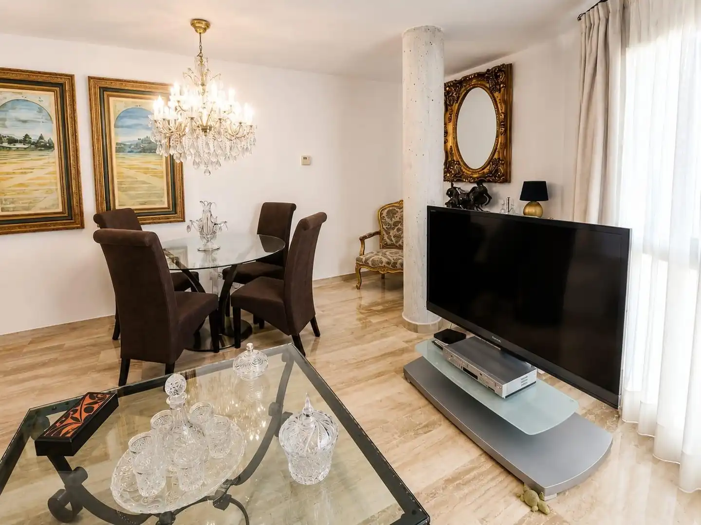 Living room of Flat for sale in  Palma de Mallorca  with Air Conditioner, Heating and Terrace