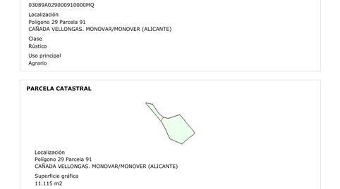 PARCELA POLÍNGO 29 PARCELA 91 RINCON SECANET MONÓVAR, imatge 5