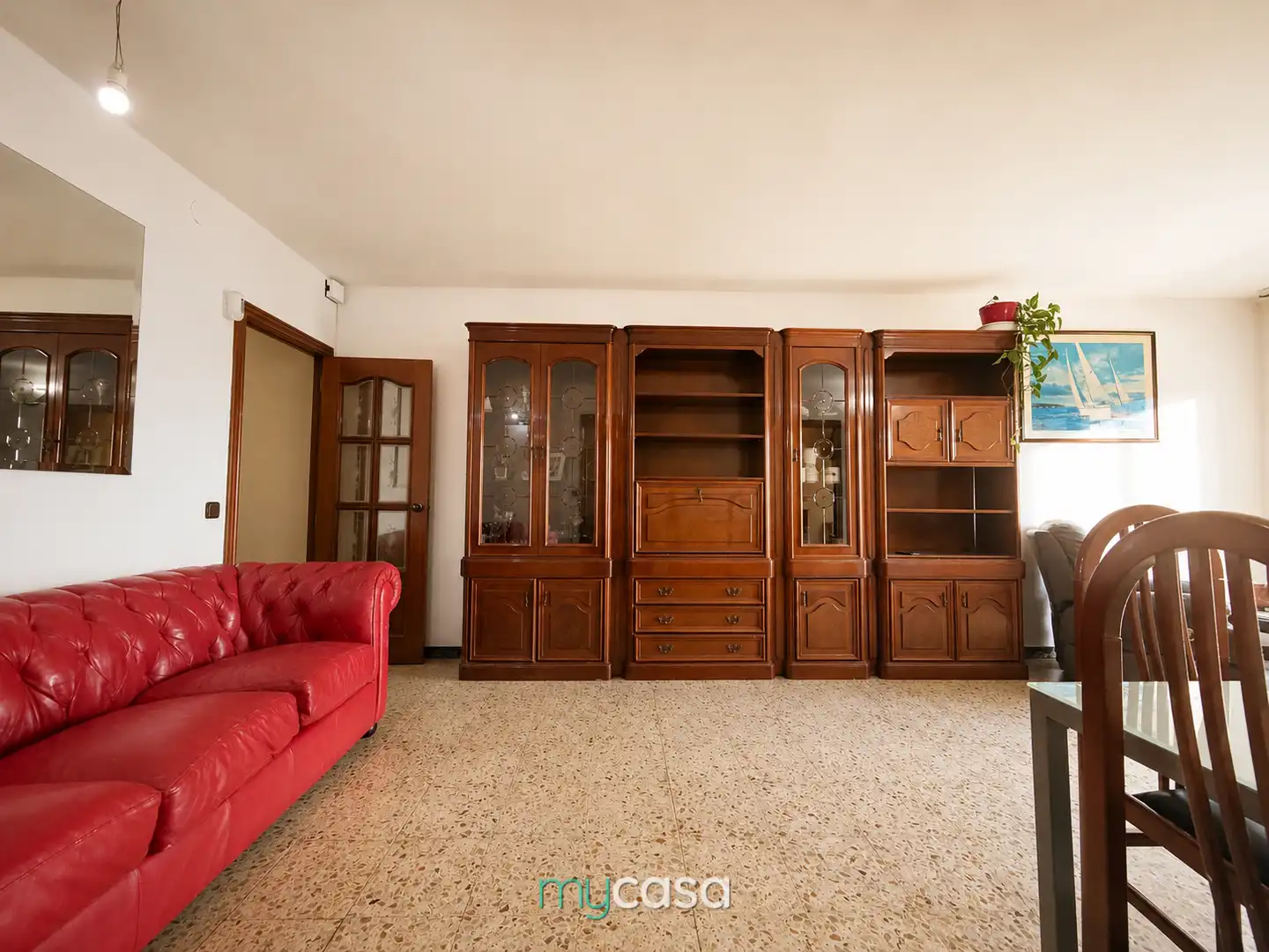 Sala d'estar de Pis en venda en Badalona amb Aire condicionat, Calefacció i Forn
