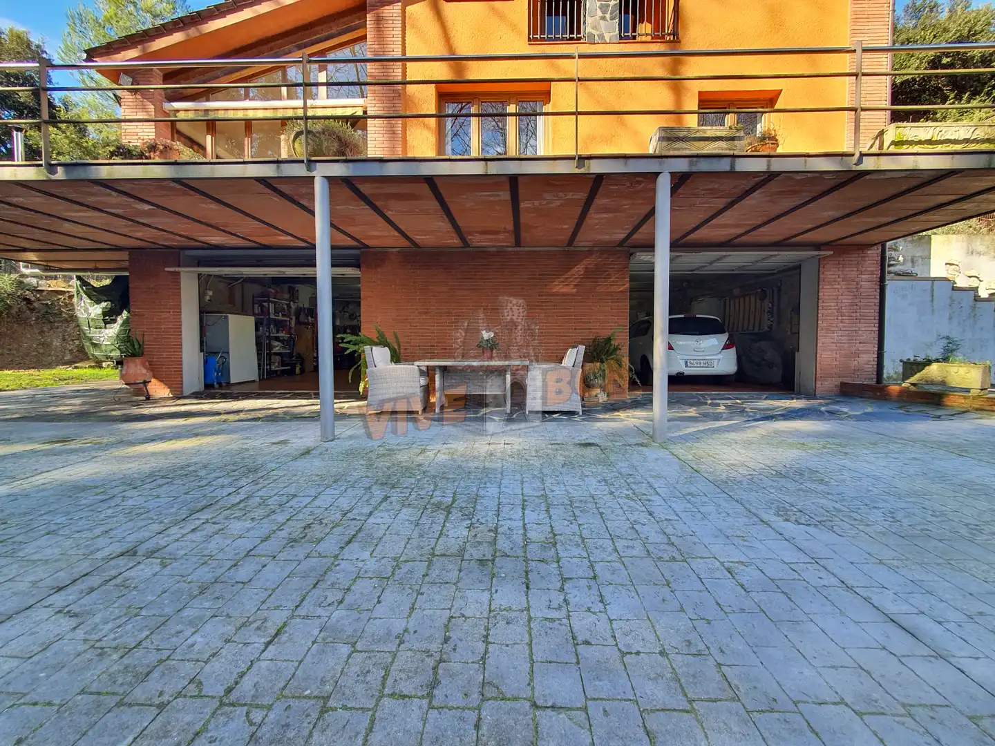 Vista exterior de Casa o chalet en venta en Sant Celoni con Aire acondicionado, Calefacción y Jardín privado