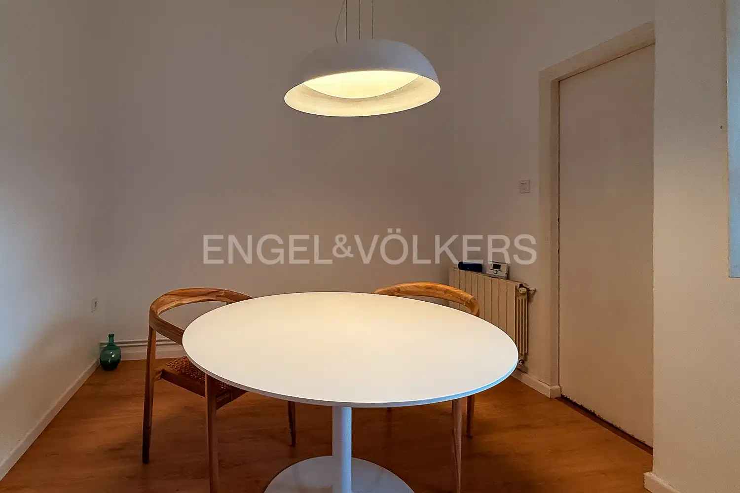 Esszimmer von Wohnung zur Miete in Valencia mit Heizung, Möbliert und Balkon