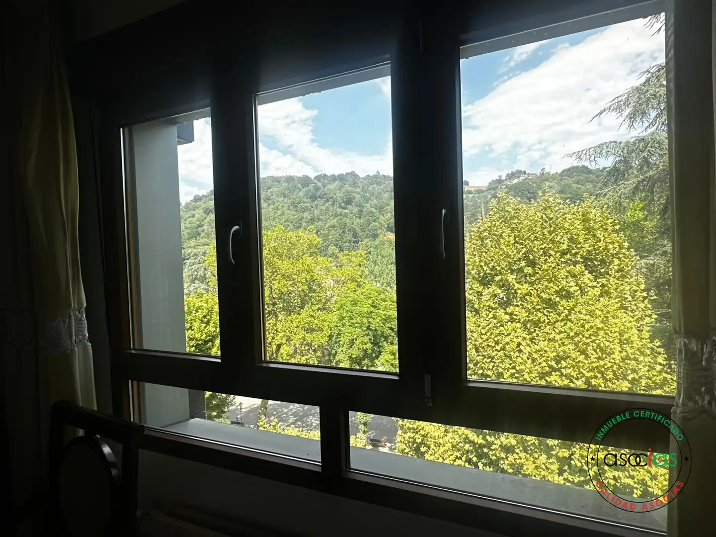 Schlafzimmer von Wohnung zum Verkauf in Langreo mit Heizung, Abstellraum und Balkon