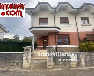 Exterior view of Single-family semi-detached for sale in Castro-Urdiales  with Heating, Private garden and Parquet flooring