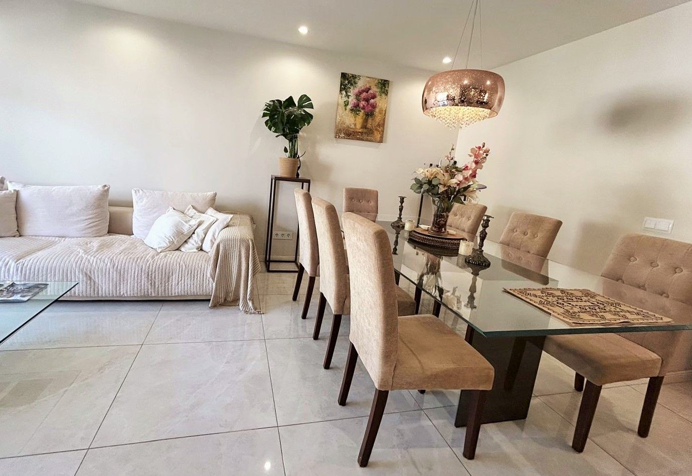 Menjador de Apartament en venda en  Palma de Mallorca amb Aire condicionat