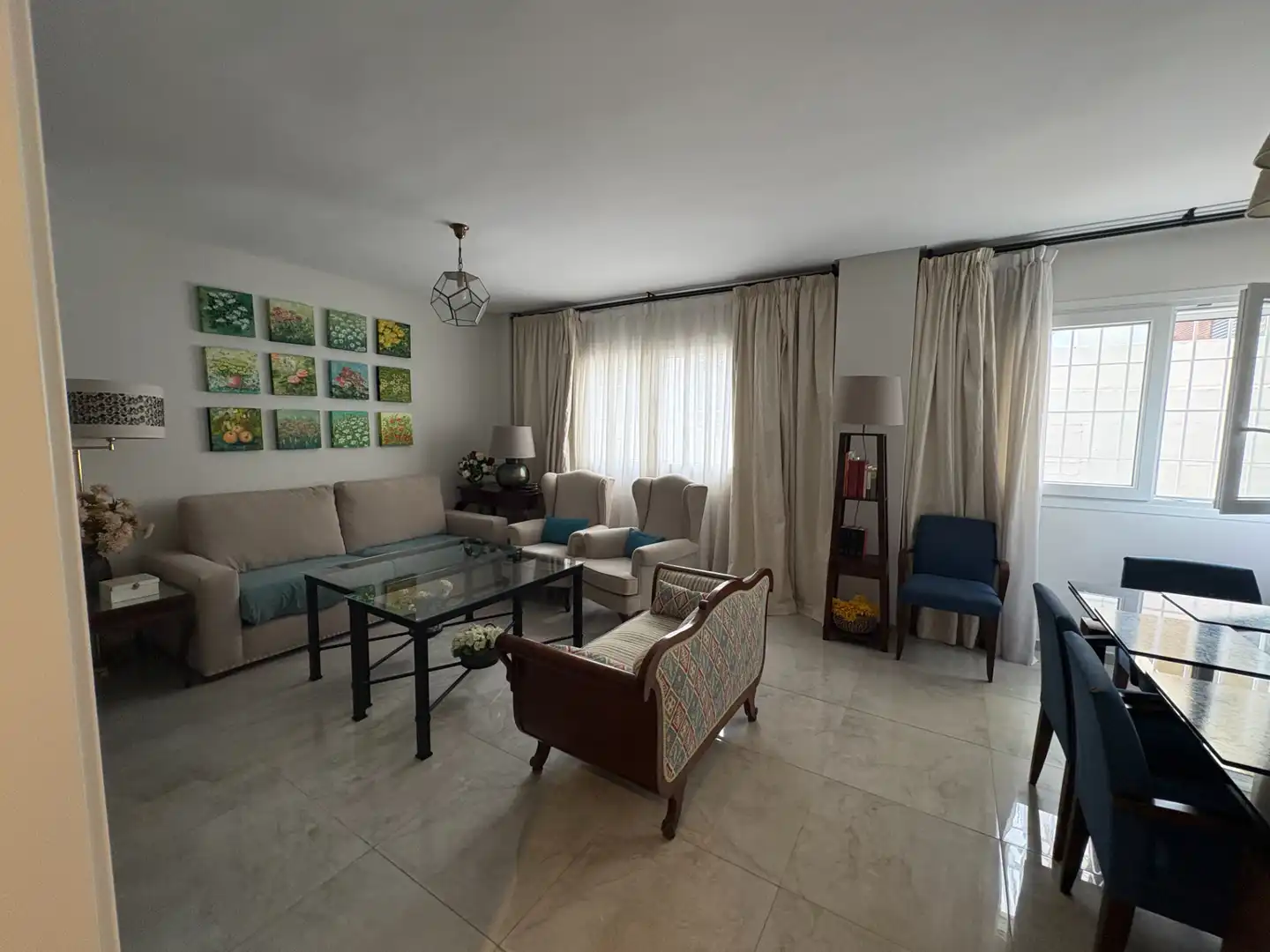 Sala de estar de Piso en venta en Málaga con Aire acondicionado, Amueblado y Horno