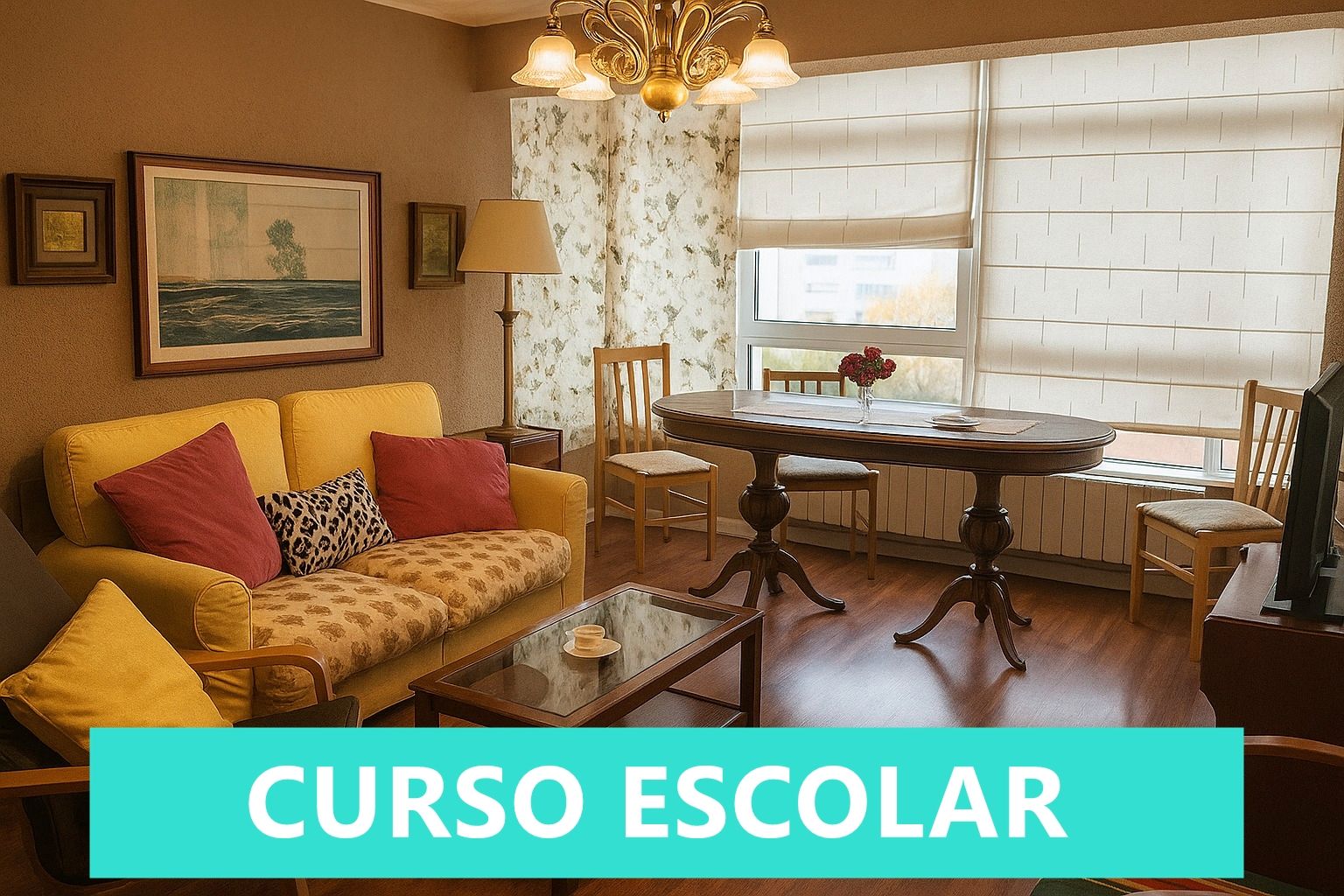 Bedroom of Flat to rent in Santander  with Heating, Furnished and Oven