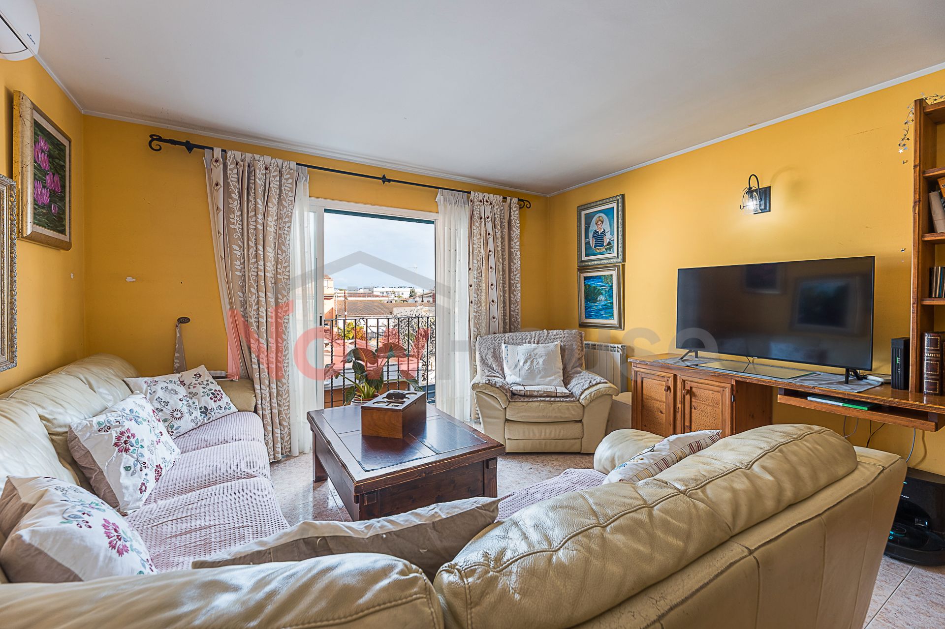 Sala d'estar de Pis en venda en  Palma de Mallorca amb Aire condicionat, Calefacció i Terrassa