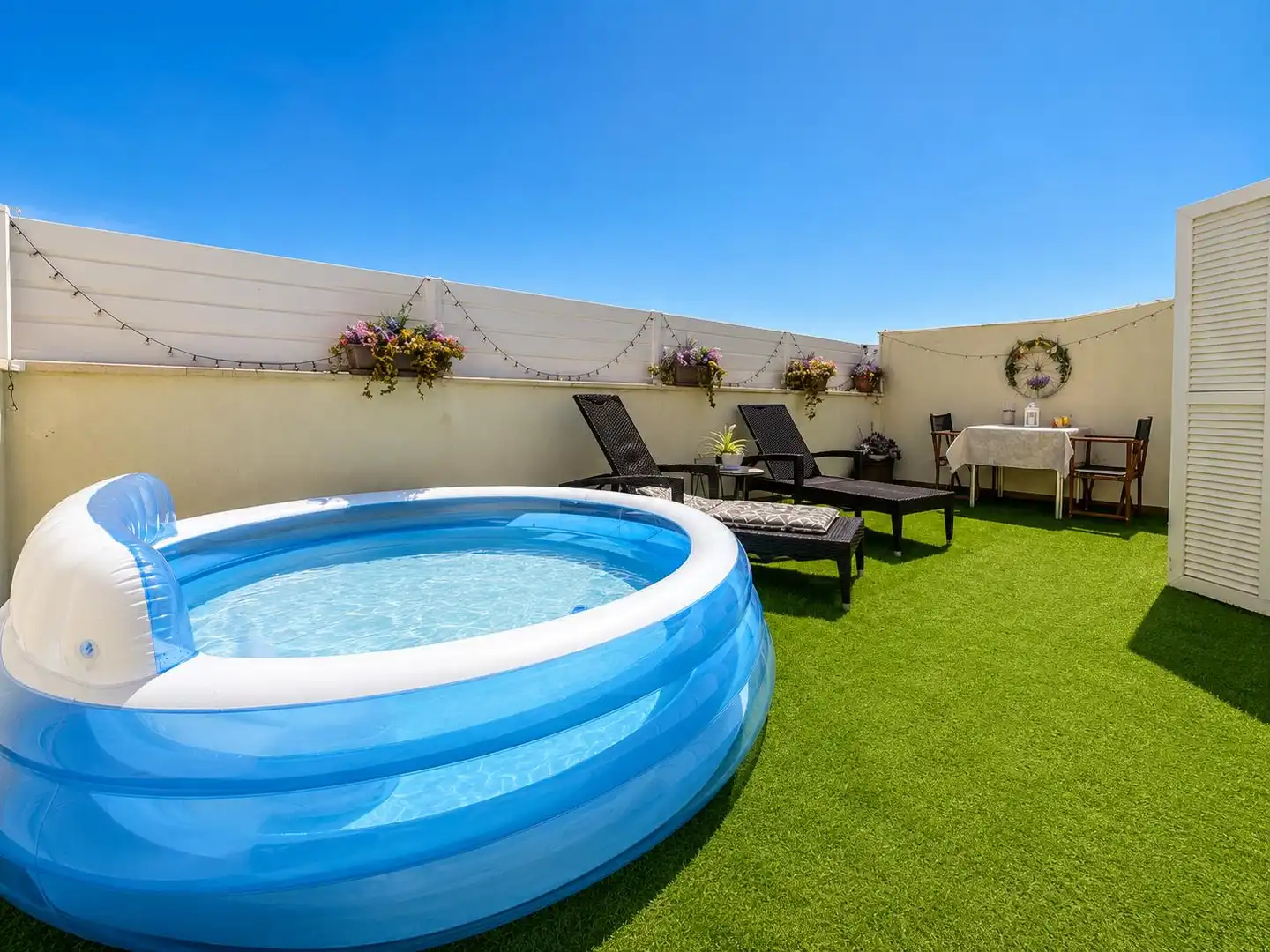 Terrassa de Dúplex en venda en Ciutadella de Menorca amb Aire condicionat, Calefacció i Jardí privat