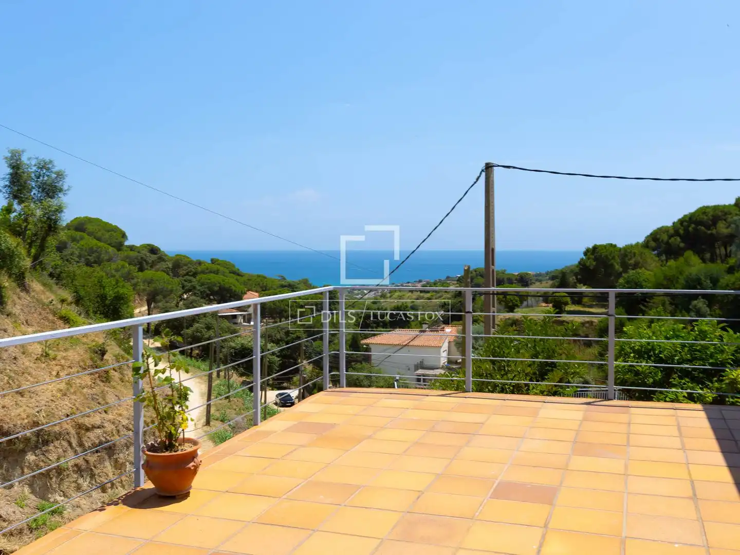 Terraza de Casa o chalet en venta en Teià con Aire acondicionado, Calefacción y Jardín privado