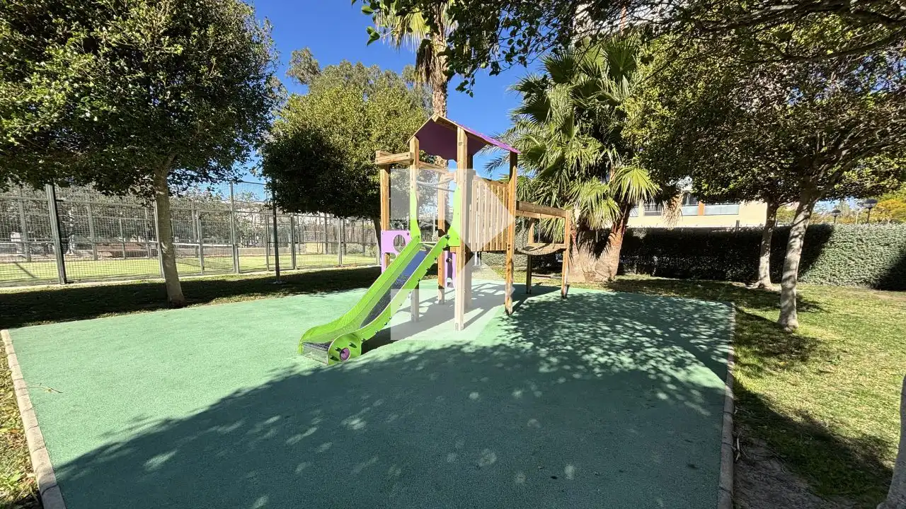 Garten von Wohnung zum Verkauf in Alicante / Alacant mit Klimaanlage, Parkett und Terrasse