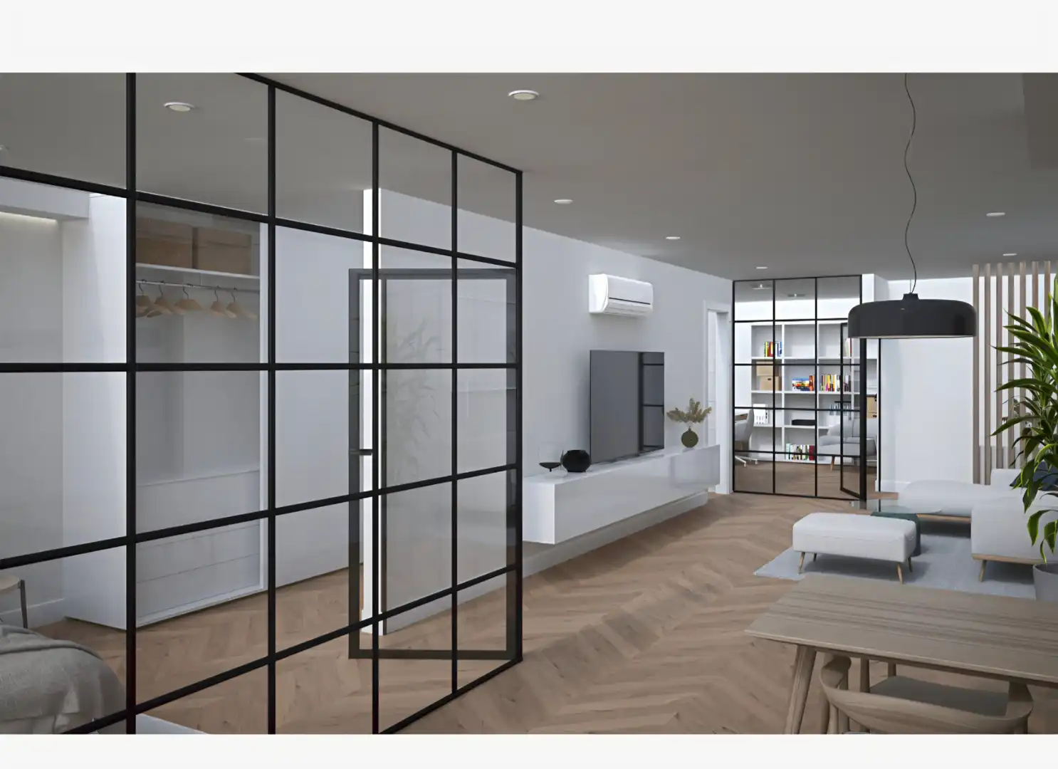 Sala d'estar de Apartament en venda en Santander amb Aire condicionat