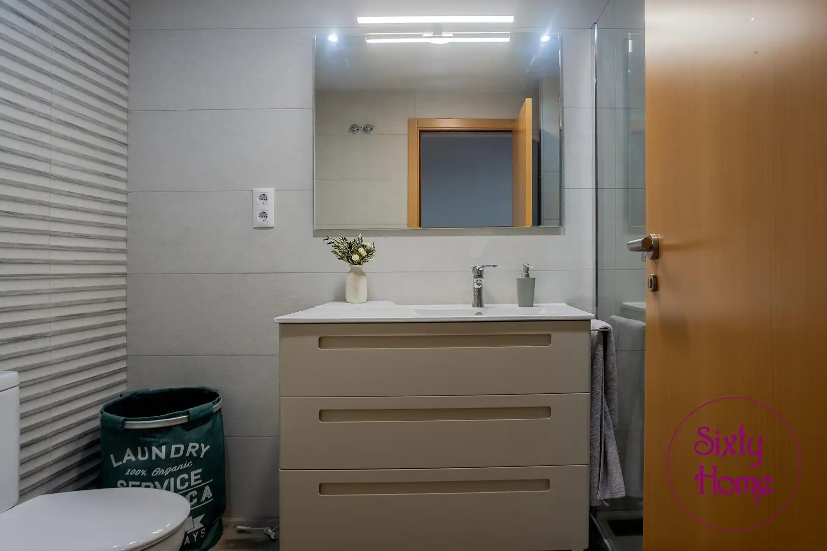 Baño de Dúplex en venta en Andorra (Teruel) con Calefacción, Jardín privado y Terraza