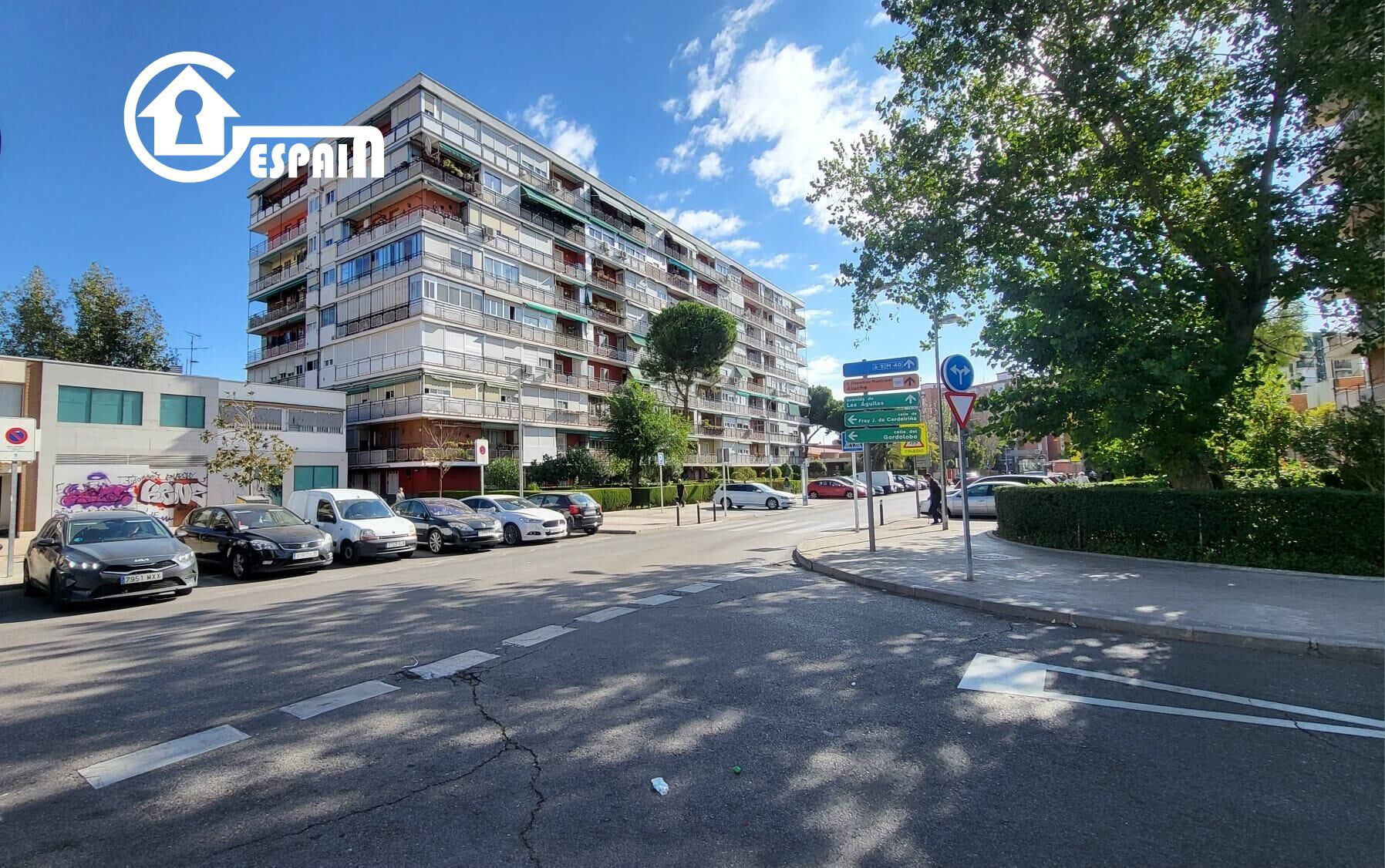 Exterior view of Flat for sale in  Madrid Capital  with Heating and Terrace