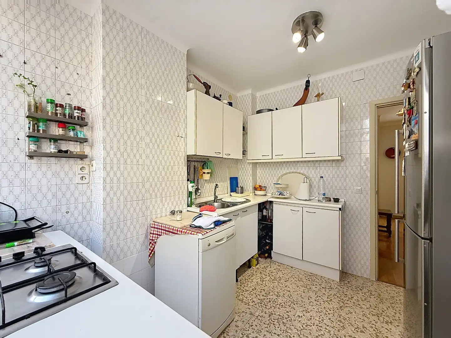 Kitchen of Flat for sale in Málaga  with Air Conditioner