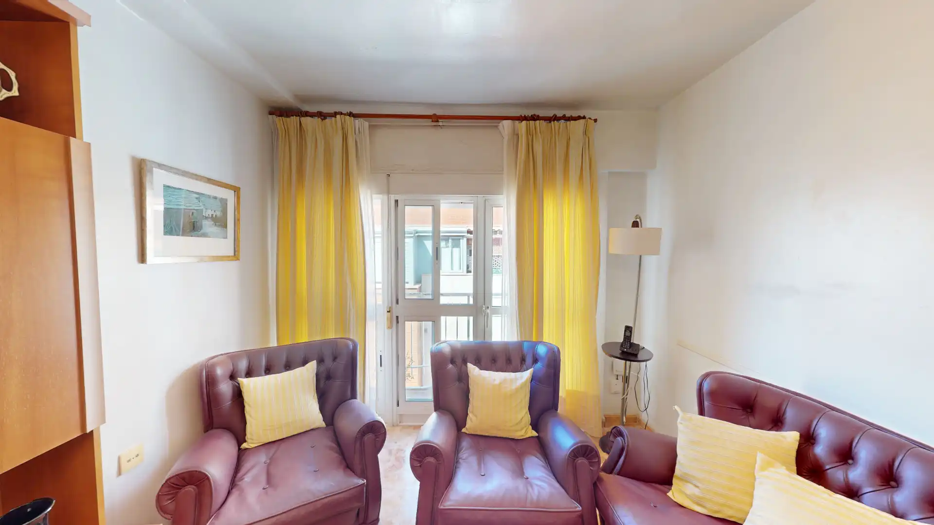 Sala de estar de Piso en venta en Almería con Aire acondicionado, Amueblado y Horno