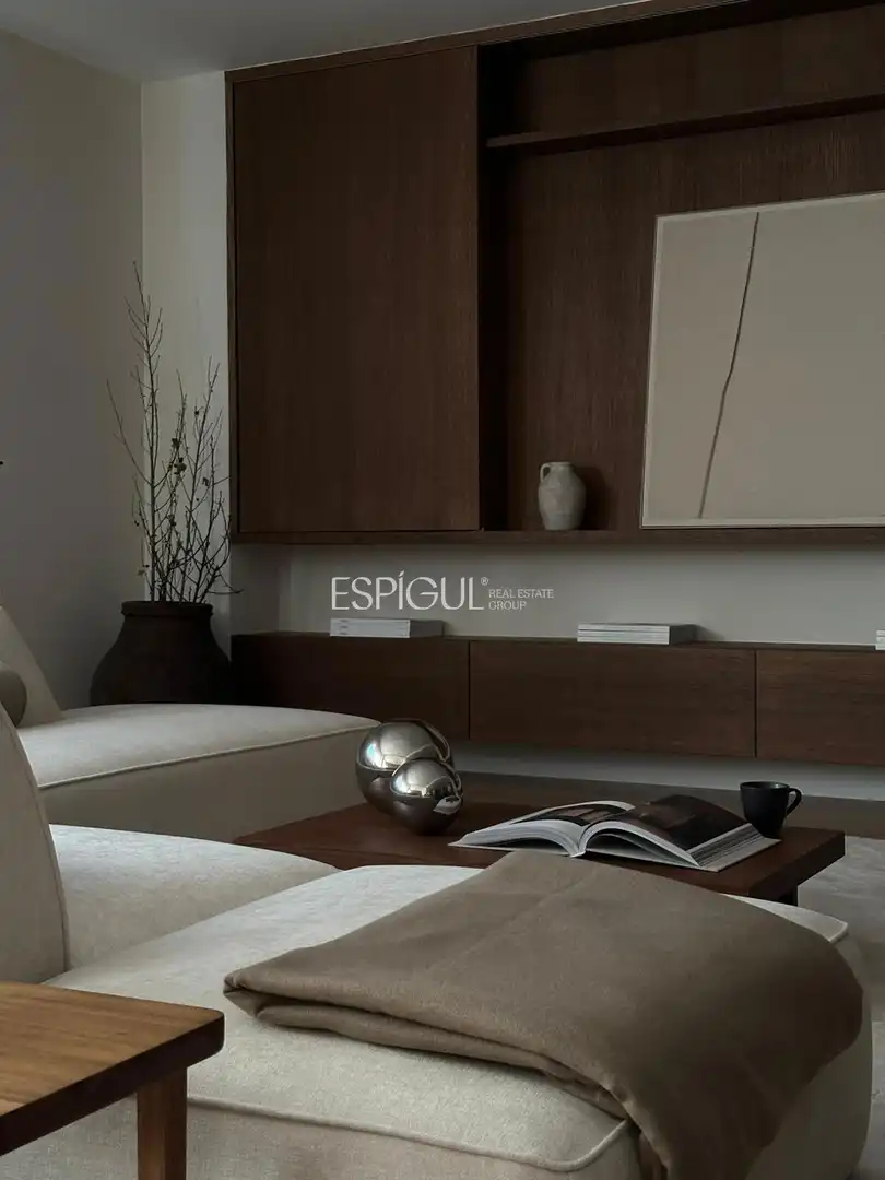 Sala de estar de Piso en venta en  Madrid Capital con Aire acondicionado, Calefacción y Amueblado