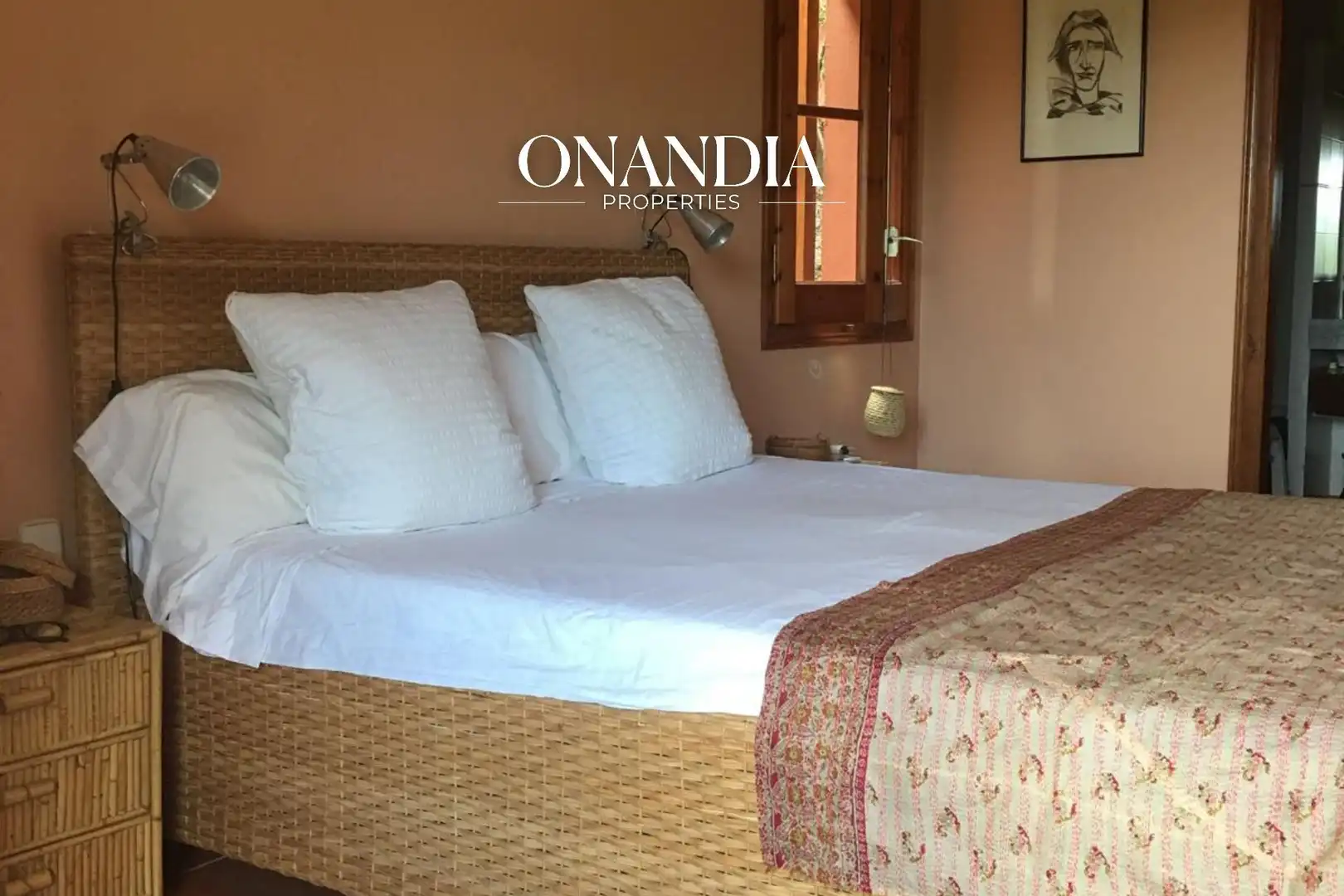 Bedroom of Houses for rent in Begur  with Private garden and Swimming Pool