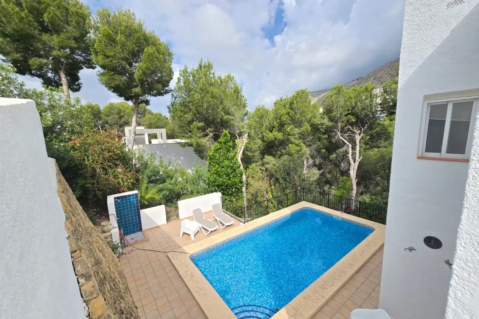 Piscina de Casa o chalet en venta en Altea con Aire acondicionado, Calefacción y Terraza