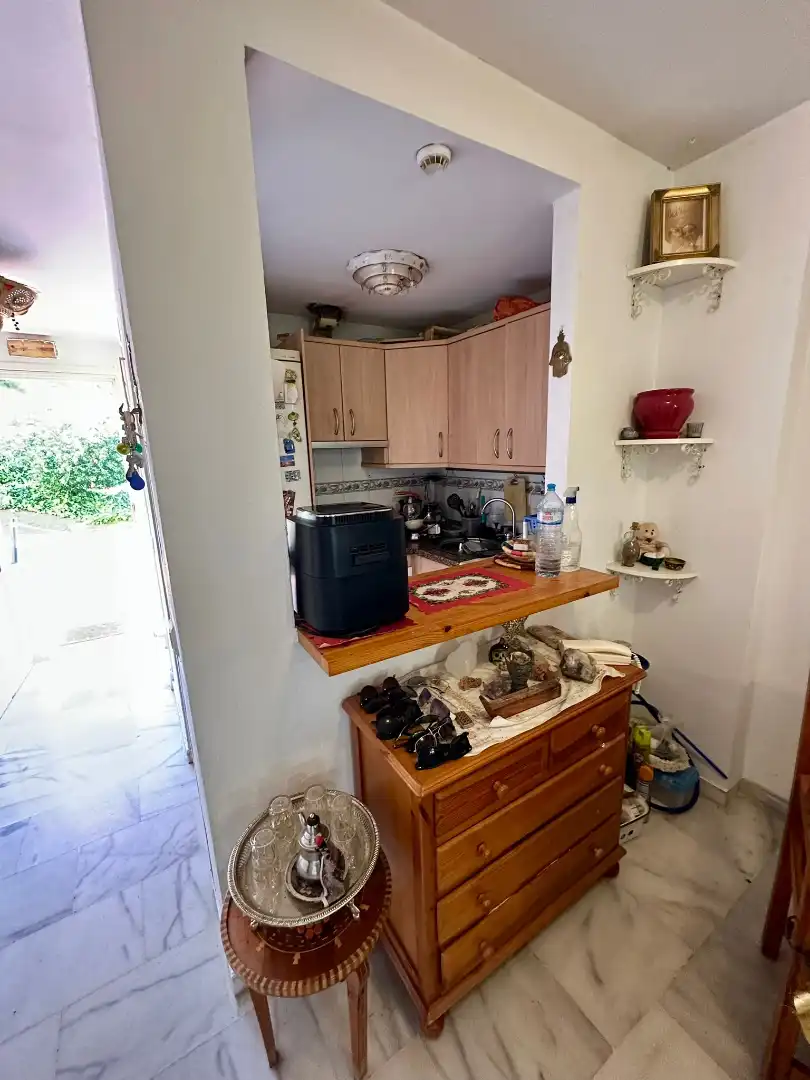 Cocina de Apartamento en venta en Benalmádena con Aire acondicionado, Terraza y Amueblado