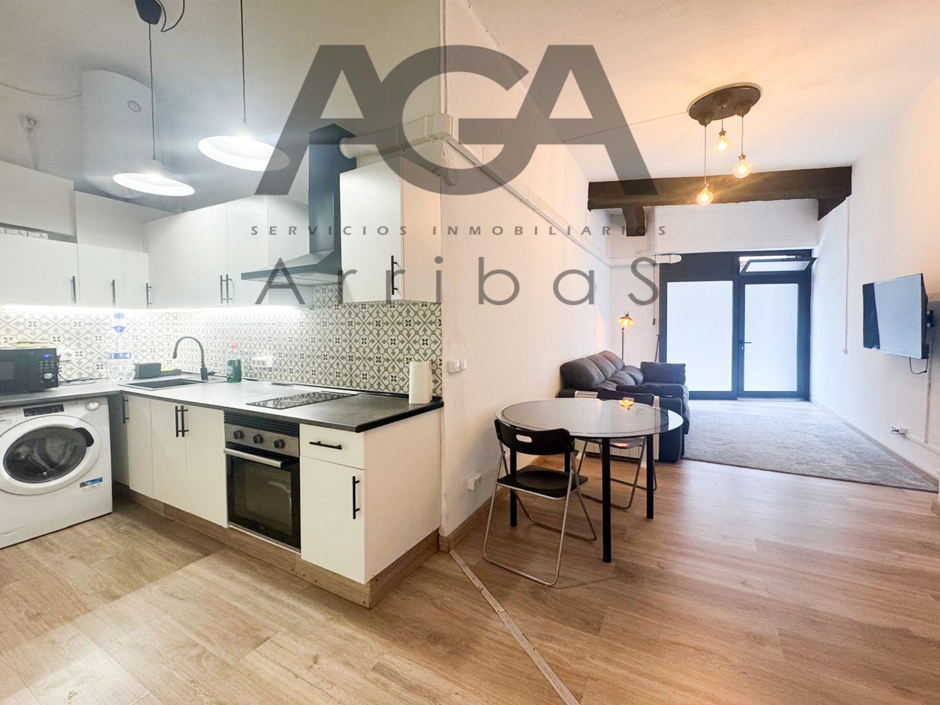 Kitchen of Flat for sale in Badalona