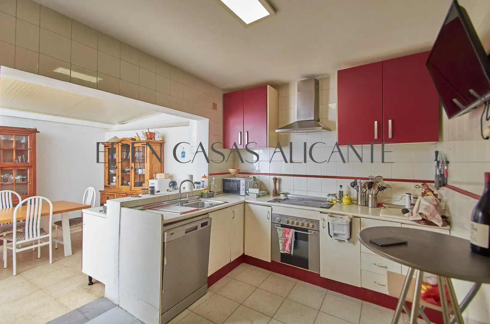 Kitchen of Houses for sale in El Campello  with Heating, Terrace and Storage room